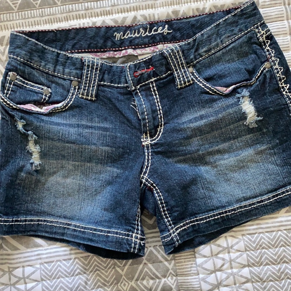 Jean shorts